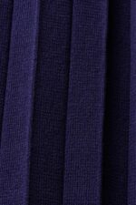 Women Esprit Dark Blue Pleated and sleeveless maxi dress with crewneck Dresses XF4444123 - Image 4