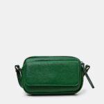 Women Esprit Dark Green Mini Faux Leather Shoulder Bag Accessories XF44443