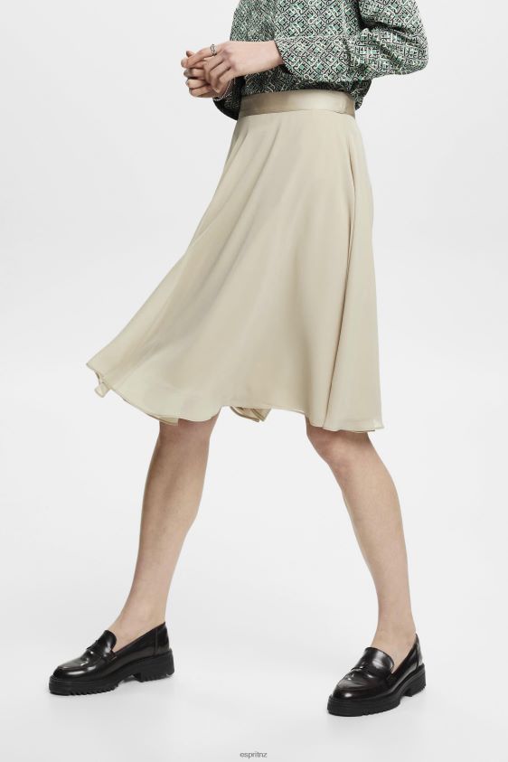 women_esprit_dusty_green_knee_length_chiffon_skirt_skirts_xf4444279.jpg Women Esprit Dusty Green Knee-length chiffon skirt Skirts XF4444279 - Image 1