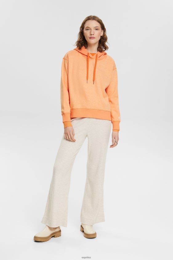 Women Esprit Golden Orange Hoodie with heart Sweatshirts & Hoodies XF4444353 - Image 2