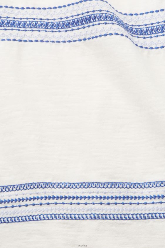 Women Esprit Ice Embroidered t-shirt, 100% cotton T-Shirts XF444497 - Image 4