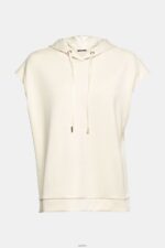 Women Esprit Ice Sleeveless hoodie with side slits Sweatshirts & Hoodies XF4444532 - Image 5