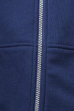 Women Esprit Ink Cropped zip hoodie with logo print on the back Sweatshirts & Hoodies XF4444165 - Image 4