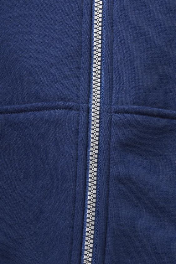 Women Esprit Ink Cropped zip hoodie with logo print on the back Sweatshirts & Hoodies XF4444165 - Image 4