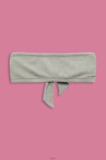 Women Esprit Khaki Green Recycled: wireless bandeau top Swim XF444481 - Image 4