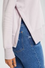 Women Esprit Lavender Sweatshirt hoodie Sweatshirts & Hoodies XF4444512 - Image 3