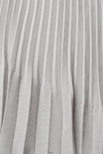 Women Esprit Medium Grey Pleated midi skirt Skirts XF4444481 - Image 4