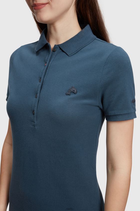 Women Esprit Navy Dolphin Tennis Club Classic Polo Dress Dresses XF4444506 - Image 2