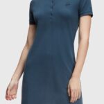 Women Esprit Navy Dolphin Tennis Club Classic Polo Dress Dresses XF4444506