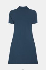 Women Esprit Navy Dolphin Tennis Club Classic Polo Dress Dresses XF4444506 - Image 5