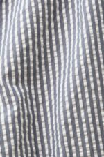 Women Esprit Navy Seersucker shorts with stripes, 100% cotton Shorts XF444496 - Image 4
