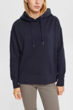 Women Esprit Navy Sweatshirt hoodie Sweatshirts & Hoodies XF4444511