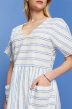 Women Esprit Off White Dresses light woven Dresses XF4444101 - Image 3