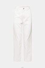 Women Esprit Off White High-rise dad fit jeans Denim XF4444320 - Image 5