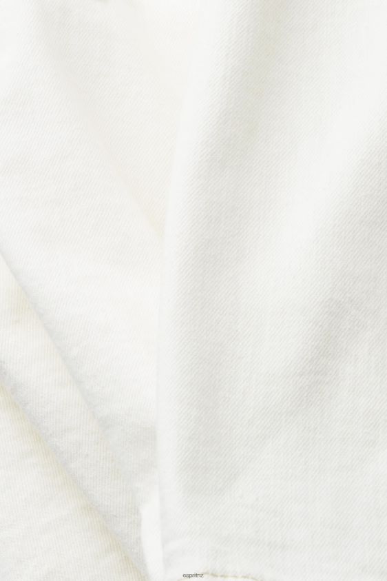 Women Esprit Off White High-rise shorts Shorts XF4444264 - Image 4