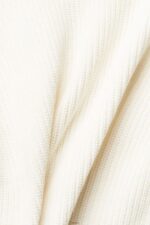Women Esprit Off White Knit hooded jumper Sweaters XF4444563 - Image 4
