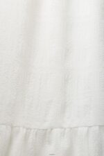 Women Esprit Off White Lightweight midi dress with balloon sleeves Dresses XF4444294 - Image 4