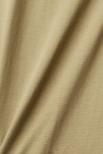 Women Esprit Pale Khaki T-shirt with embroidered motif T-Shirts XF4444557 - Image 4
