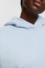 Women Esprit Pastel Blue Hoodie with kangaroo pocket Sweatshirts & Hoodies XF4444351 - Image 3