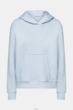 Women Esprit Pastel Blue Hoodie with kangaroo pocket Sweatshirts & Hoodies XF4444351 - Image 5