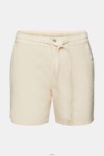 Women Esprit Pastel Pink Casual shorts with elasticated waistband Shorts XF4444299 - Image 5