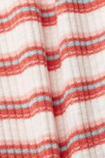 Women Esprit Pastel Pink Striped Ribbed Tank Top Tank XF4444103 - Image 4