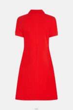 Women Esprit Red Dolphin Tennis Club Classic Polo Dress Dresses XF4444507 - Image 5