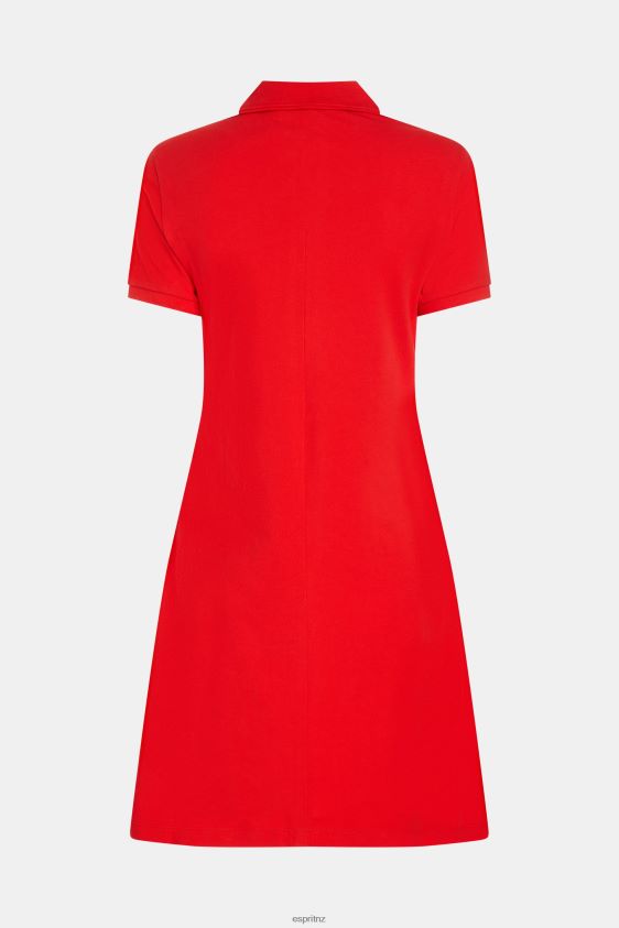 Women Esprit Red Dolphin Tennis Club Classic Polo Dress Dresses XF4444507 - Image 5