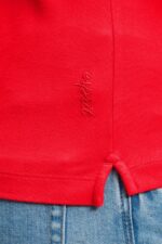 Women Esprit Red Dolphin Tennis Club Classic Polo Polos XF4444498 - Image 3