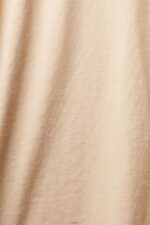 Women Esprit Sand Long-sleeved t-shirt with logo T-Shirts XF4444461 - Image 4