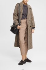 Women Esprit Taupe Jogger style trousers Joggers XF4444445 - Image 2