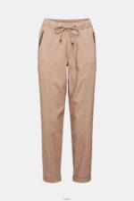 Women Esprit Taupe Jogger style trousers Joggers XF4444445 - Image 5