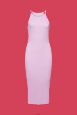 Women Esprit Violet Dresses Knitted Dresses XF4444139 - Image 5