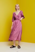 Women Esprit Violet Dresses Light Woven Dresses XF4444137