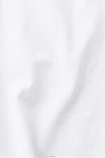 Women Esprit White Cotton T-shirt with embroidered logo T-Shirts XF4444147 - Image 4