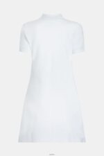 Women Esprit White Dolphin Tennis Club Classic Polo Dress Dresses XF4444505 - Image 5