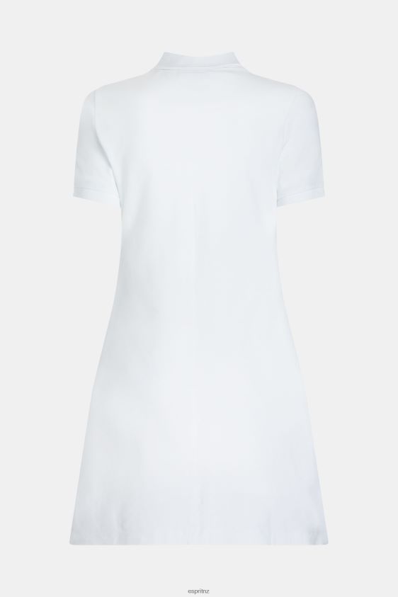 Women Esprit White Dolphin Tennis Club Classic Polo Dress Dresses XF4444505 - Image 5