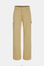 Women ESPRIT x Rest & Recreation Beige Capsule Denim Cargo Pants Denim XF4444476 - Image 4