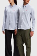 Women ESPRIT x Rest & Recreation Blue Capsule Oxford Shirt Shirts XF4444472