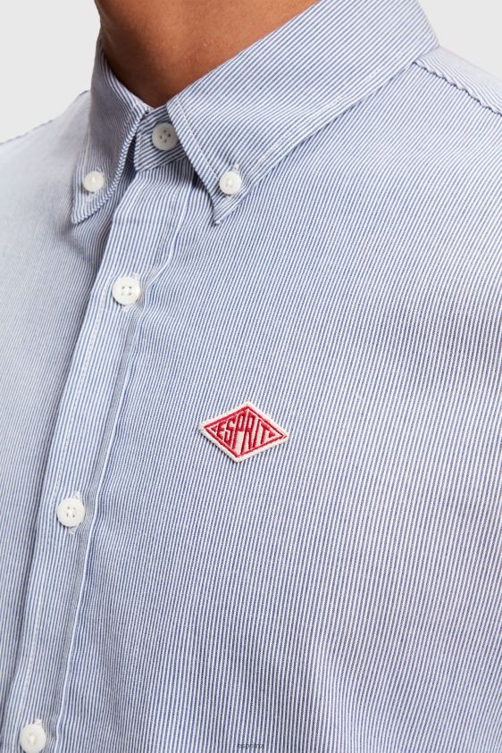 Women ESPRIT x Rest & Recreation Blue Capsule Oxford Shirt Shirts XF4444472 - Image 4