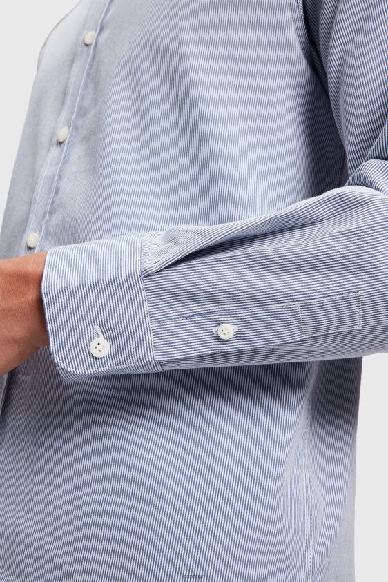Women ESPRIT x Rest & Recreation Blue Capsule Oxford Shirt Shirts XF4444472 - Image 5